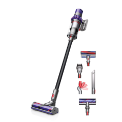 Dyson V10TOTALCLEAN Stick Vacuum Cleaner - 60 Minutes Run Time - Nickel/Black